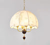 French retro style solid wood chandelier