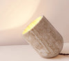 Wabi-sabi style bedroom bedside table lamp