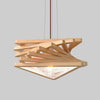 Modern personality solid wood chandelier