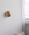 Solid wood bedroom bedside decorative wall lamp