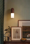 Creative personality solid wood wall lamp