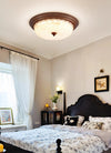 American retro bedroom ceiling lamp