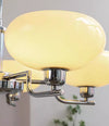 French style Bauhaus glass chandelier