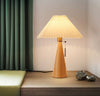 Medieval style pleated table lamp