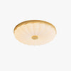 Wood color cream style bedroom ceiling lamp
