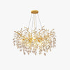 French creative branch crystal living room and dining room chandelier