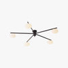 All-copper creative magic bean glass living room ceiling lamp