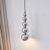 Electroplating gourd chandelier