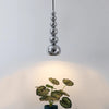 Electroplating gourd chandelier