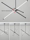 Minimalist line chandelier