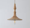 Japanese style wabi-sabi style solid wood vintage chandelier