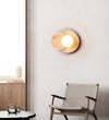 Japanese wabi-sabi style wall lamp