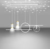 Creative full star dining table chandelier