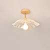 Retro lotus leaf aisle ceiling lamp