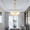 Cream Bubble Ball Chandelier