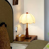 Chinese retro solid wood table lamp