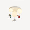 Creative balloon cute cartoon ceiling lamp