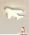 Children's room airplane ceiling lamp