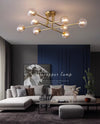 Nordic simple magic beans chandelier