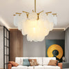 French cream shell chandelier