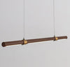 Vintage chandelier walnut grain