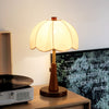 Chinese retro solid wood table lamp