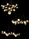 Creative molecular chandelier