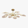 Light luxury lotus leaf chandelier