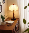 Chinese retro solid wood table lamp