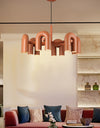 Creative U-shaped chandelier