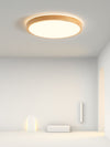 LED solid wood bedroom ceiling lamp