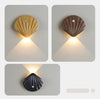 Shell entrance corridor creative wall lamp