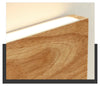 Japanese style LED solid wood wall lamp