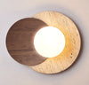 Japanese wabi-sabi style wall lamp