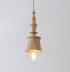 Japanese style wabi-sabi style solid wood vintage chandelier