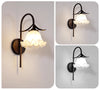 American retro bedroom wall lamp