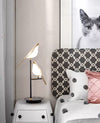 Nordic creative bird bedroom table lamp