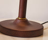 French retro solid wood table lamp