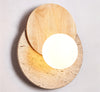 Japanese wabi-sabi style wall lamp