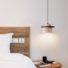 Vintage solid wood yellow travertine bedroom bedside chandelier