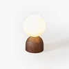 Vintage Walnut Table Lamp