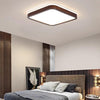 LED solid wood bedroom ceiling lamp