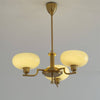 French style Bauhaus glass chandelier