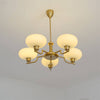 French style Bauhaus glass chandelier