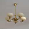 French style Bauhaus glass chandelier