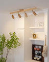 Nordic solid wood corridor ceiling lamp