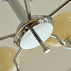 French style Bauhaus glass chandelier