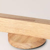 Nordic solid wood corridor ceiling lamp