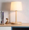 Japanese style solid wood bedside table lamp