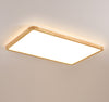 LED solid wood bedroom ceiling lamp